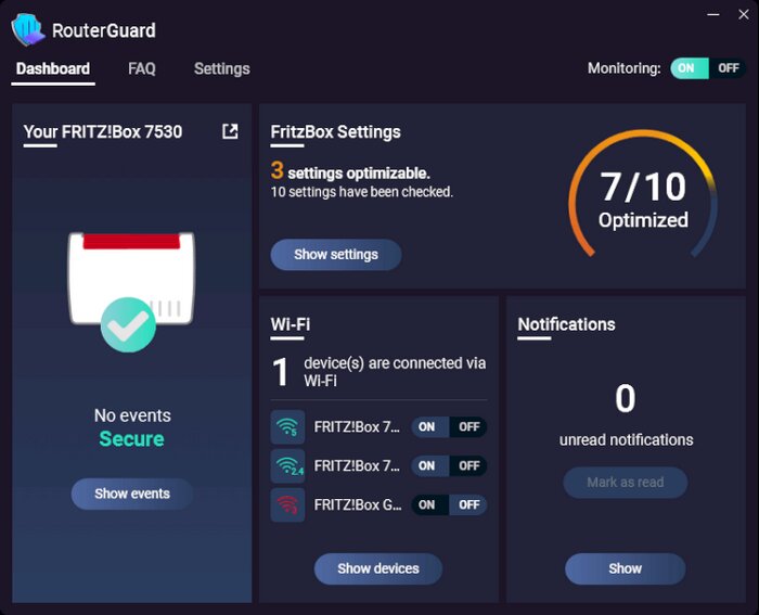 Abelssoft RouterGuard Crack Interface