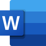 Microsoft Office Word Cracked Logo